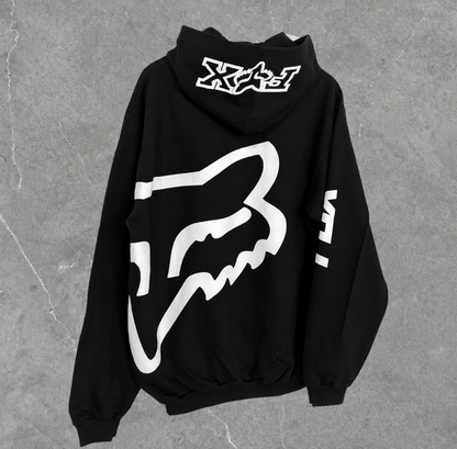 Poleron Fox Rider Black/White