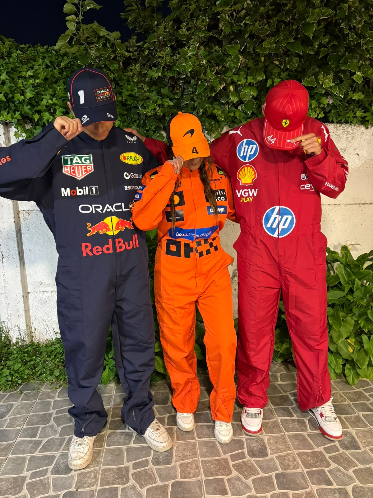 Overol Disfraz F1